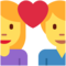Couple with Heart- Woman- Man emoji on Twitter